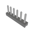 Headers, Male Pins - 612-MTMM-106-02-T-S-160-ND - DigiKey