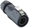 Quicklock Plug, Ip67, Size 12, Straight, Plastic Housing And Solder Terminals Rohs Compliant Lumberg - 23AH4050 - Newark, An Avnet Company