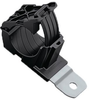 Cable Clamp, 36Mm, Pa66/ss, Black Rohs Compliant Hellermanntyton - 66AH8287 - Newark, An Avnet Company