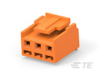 Rectangular Wire & Cable Connectors & Housings - 2-2421886-3 - TE Connectivity