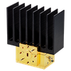Connectorized WR19, Low Noise, Medium Power Amplifier, 44 GHz to 60 GHz, 50Ω - WVA-44603LN+ - Mini-Circuits