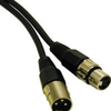 1.5ft Pro-Audio XLR Male to XLR Female Cable -- 2215-40057-001 - Image