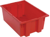Genuine Stack & Nest Tote Bin, Red; Bin Colour Quantum Storage - 44AC7539 - Newark, An Avnet Company