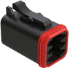 Automotive Housing, Plug, 6Pos, 13A, Blk; Product Range Amphenol Sine/tuchel - 66W6740 - Newark, An Avnet Company