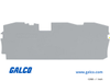 WAGO End Plates - 2016-1391 - Galco Industrial Electronics