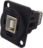Usb Adapter, 2.0 Type B-Type A, Rcpt; Usb Connector Convert From Cliff Electronic Components - 54Y2157 - Newark, An Avnet Company