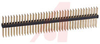 Header; Pin Strip; 36; Flange; 4-40; Copper Alloy; 2.5 A; Black Insulation - 70114982 - Allied Electronics, Inc.