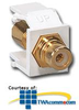 Leviton Acenti QuickPort Snap-In Connectors, RCA Jack - AC830-B - TelephoneStuff.com