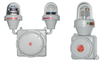 LED Signal and obstruction light with MIOL-LIOL - signal and obstruction light with led miol liol - BARTEC Top Holding GmbH