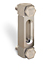 Aluminum Liquid Level Gage with Card Thermometer, 8” Centerline, Front Mount 1/2”-13 - B3540-30800BA2W - Oil-Rite Corp.