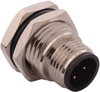 Sensor Connector, M12, Plug, 3Pos, Panel; Product Range Norcomp - 76Y0170 - Newark, An Avnet Company
