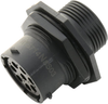 Circular Conn, Rcpt, 8Pos, Jam Nut; Product Range Amphenol Sine/tuchel - 11AC3853 - Newark, An Avnet Company
