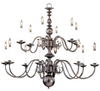 9135MB Large Chandeliers-Candle - 791101 - Capital Lighting, Inc.