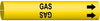 BradySnap-On™ Pipe Marker - 4067-A - Brady Corporation