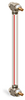 Nylon Liquid Level Gage with Shut-Off, 10” Centerline, Back Mount 1/2”-20 with Nuts - B3642-31000BB1W - Oil-Rite Corp.