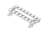 SF|ZL Strain Relief Plates- Pluggable on TS35 Rails - 32356 - icotek Corp