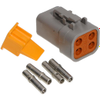 Rectangular Connector Housings - 1734-DTP06-4S-COMPLETE-ND - DigiKey
