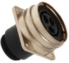 Circular Connector Receptacle, Size 22, 3 Position, Panel; Product Range Amp - Te Connectivity - 25C0585 - Newark, An Avnet Company