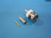 BNC Plug, MRG59 PVC Crimp 3-PC -- 112955
