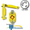 Leviton 30 Amp Wetguard Flush Mtg Locking Receptacle with.. - 69W48 - TelephoneStuff.com