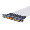 10 Pos. Female SIL 12 AWG Cable Assembly, single-end, Jackscrews -- M80-FP125-10-XXXX-L - Image