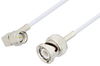 SMA Male Right Angle to BNC Male Cable 72 Inch Length Using RG188 Coax - PE3C3437-72 - Pasternack