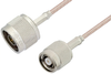 N Male to Reverse Polarity TNC Male Cable 24 Inch Length Using RG316 Coax - PE35247-24 - Pasternack
