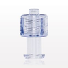 Double Dead-Ender Cap, Vented, Clear - 65835 - Qosina Corp.