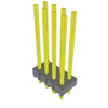 Headers, Male Pins - 612-MTSW-104-10-T-D-640-ND - DigiKey