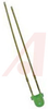 LED; T-3 mm LED 565nm Green Diffused -- 70127341