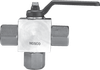 3-Way Stainless Steel Ball Valve -- SSBV - 3 - Image