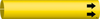 Brady Bradysnap-On B-915 Blue on Yellow Plastic Snap-On Pipe Marker - 42300 - 754476-42300 - R. S. Hughes Company, Inc.