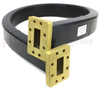 WR-137 Twistable Flexible Waveguide in 39.37 Inch Using UDR70 Flange With a 5.85 GHz to 8.2 GHz Frequency Range -- SMF137-1