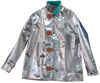 Chicago Protective Apparel Small Aluminized Carbon Fleece Welding & Heat-Resistant Jacket - 30 in Length - 600-ACF SM - 600-ACF SM - R. S. Hughes Company, Inc.