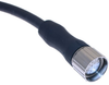 MCV, M23, Cordset, 19 Pole, Female Straight, 2M, 4A, PUR, Black - MCVP-19FP-2M - Mencom Corporation