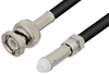 FME Jack to BNC Male Cable 36 Inch Length Using RG58 Coax - PE34862-36 - Pasternack