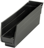 Economy 4 Shelf Bin, Black; Bin Colour Quantum Storage - 44AC6743 - Newark, An Avnet Company