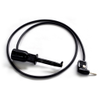 XJ Macro-Hook to Meter Pin Plug, 18 AWG PVC Test Lead - 606XJ - E-Z-HOOK, a division of Tektest, Inc.