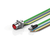 ZK7721-AY00-Axxx | B23, ENP cable, PUR, 4 G 4.0 mm² + 2 x 2.5 mm² + (1 x 4 x AWG22), drag-chain suitable, key 2 (user-defined voltage) -  - Beckhoff Automation LLC