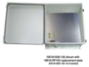 18x16x08 Fiberglass Reinf Polyester FRP Weatherproof Outdoor IP66 NEMA 4 Enclosure, 120 VAC MNT PLT Gray - TEF181608-100 - Transtector Systems, Inc.