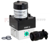 WR-28 Waveguide Electromechanical Relay Latching Switch SPDT 40 GHz Max Frequency, 550 Watts Ka Band UG-599/U Square Cover Flange - FMWGS6001 - Fairview Microwave Inc.
