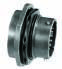 Jam Nut Connector, Plug, Size 8, 3 Position, Panel; Product Range Amphenol Industrial - 97J2368 - Newark, An Avnet Company