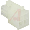 Connector; Nylon; Natural; Soft Shell; Free Hanging; AMP Brand/PE Series - 70083372 - Allied Electronics, Inc.