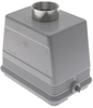 Standard, Rectangular Hood, size 104.62, 2 Pegs, Top PG42 cable entry - CHV-48L42 - Mencom Corporation
