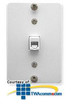 ICC IDC, 6P4C Wall Telephone Plate - IC630SS4 - TelephoneStuff.com