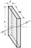 Precision Rectangular Windows - EKSMA OPTICS