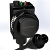 MINI-EYE™, Thru-Beam Receiver, NPN Output Transistor, M12 4-pin connector,18mm housing - MRC-185M12 - Tri-Tronics Company, Inc.