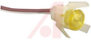 Indicator,Pnl-Mnt;LED;Yellow;120 mcd;0.312/0.317 in.;2.1 V (Typ.);20 mA; ;35 mA - 70130191 - Allied Electronics, Inc.