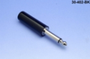 1/4 Plug, 2C Solder, (Black) - 30-402-BK - Visual Sound, Inc.