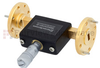 WR-22 Waveguide Continuously Variable Attenuator With Dial 0 to 30 dB Operating from 33 GHz to 50 GHz, UG-383/U Round Cover Flange -- SMW22AT001-30 - Image